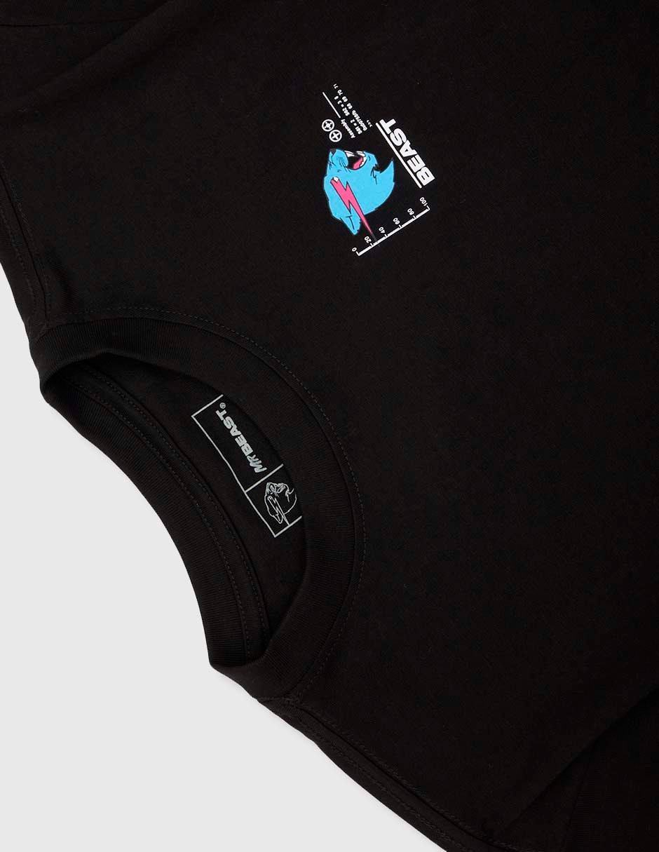 Playera Mr. Beast manga corta para niño 3