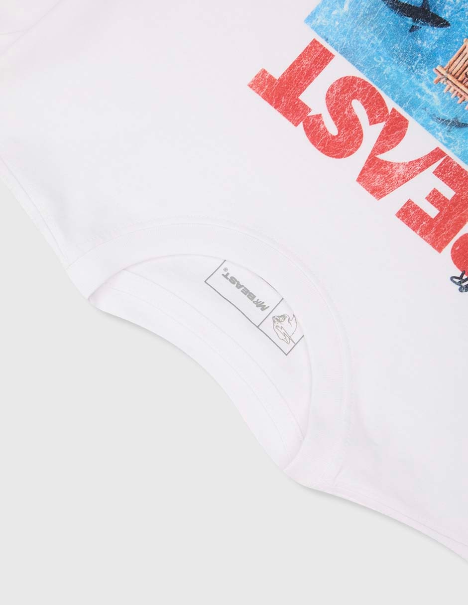 Playera Mr. Beast manga corta para niño 3