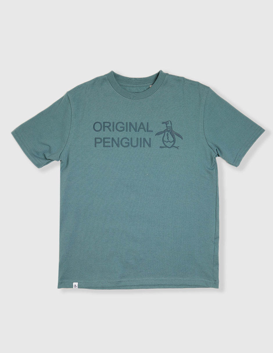 Playera Original Penguin manga corta para niño Liverpool