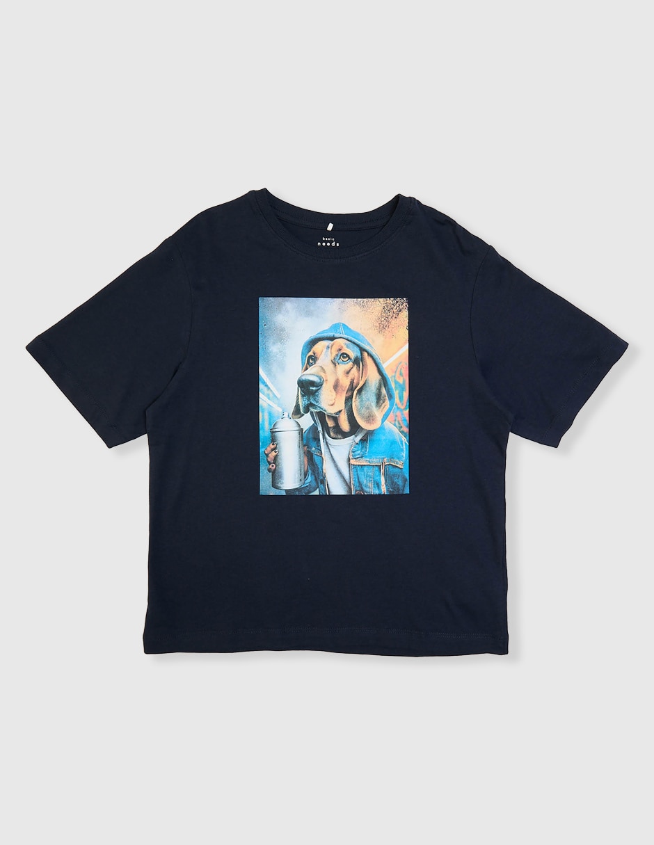 Playera manga corta para niño Playera manga corta para niño