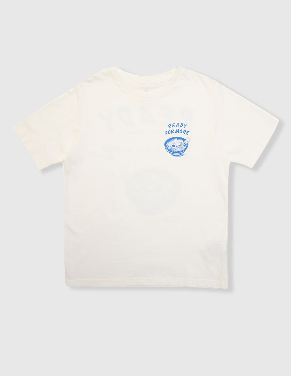 Playera manga corta para niño Playera manga corta para niño