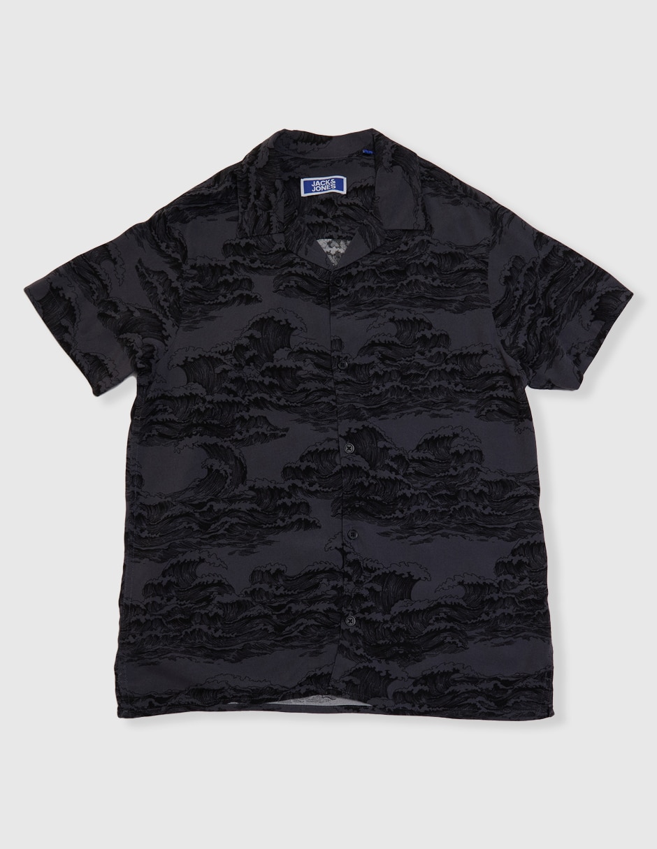 Camisa casual manga corta para niño