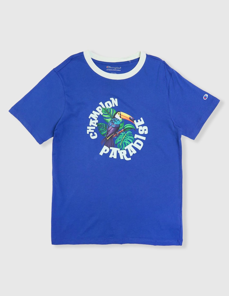 Playera manga corta para niño