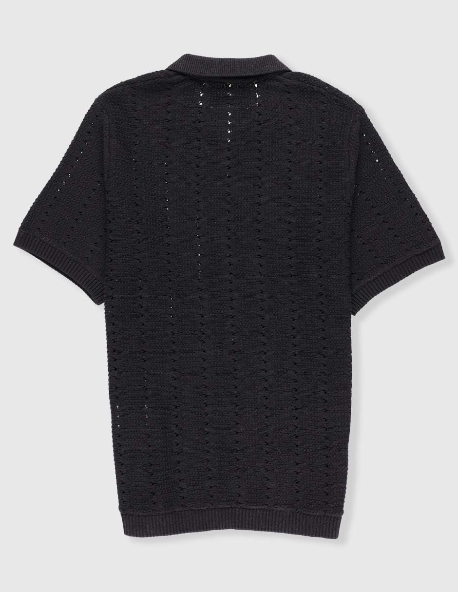 Playera tipo polo de algodón para niño 2