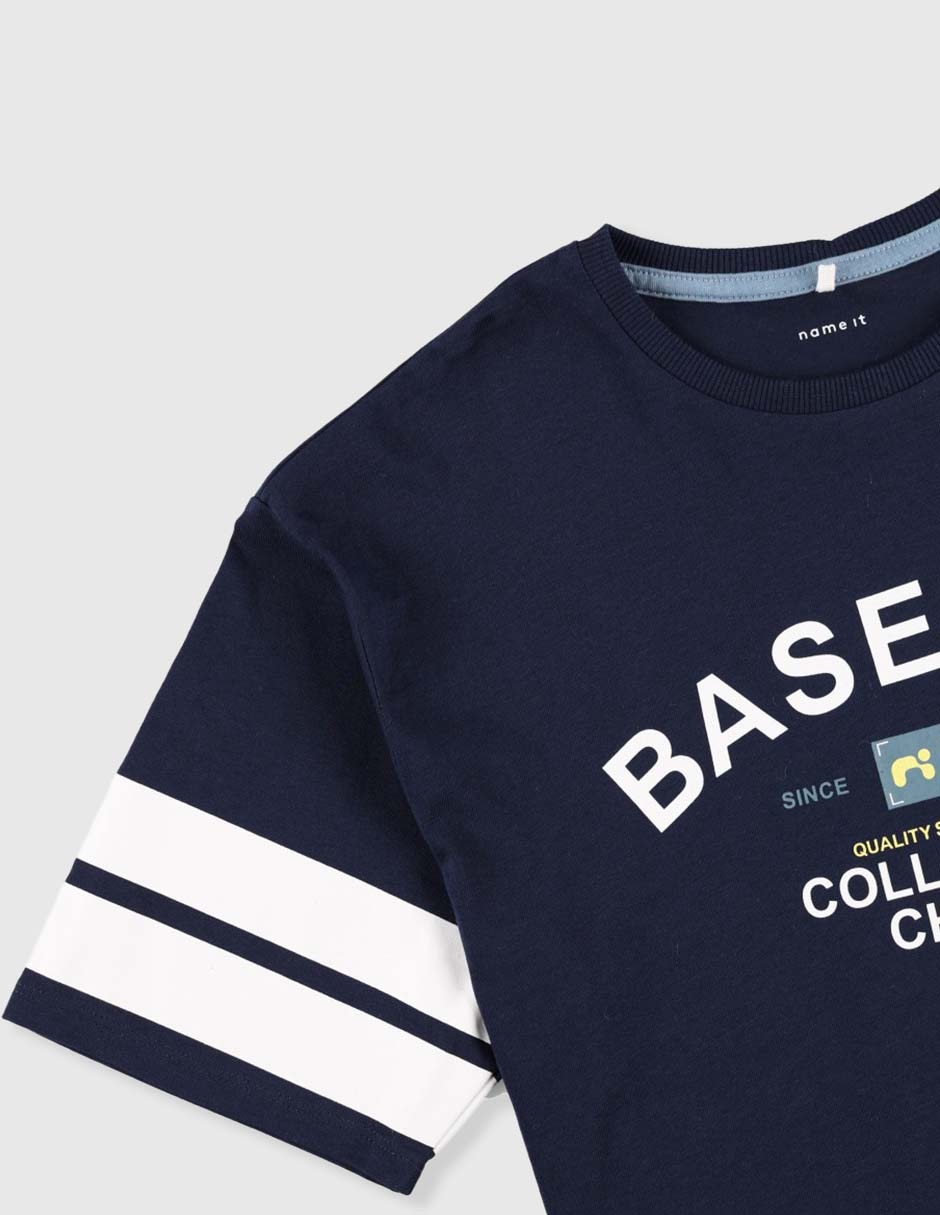 Playera manga corta para niño 3