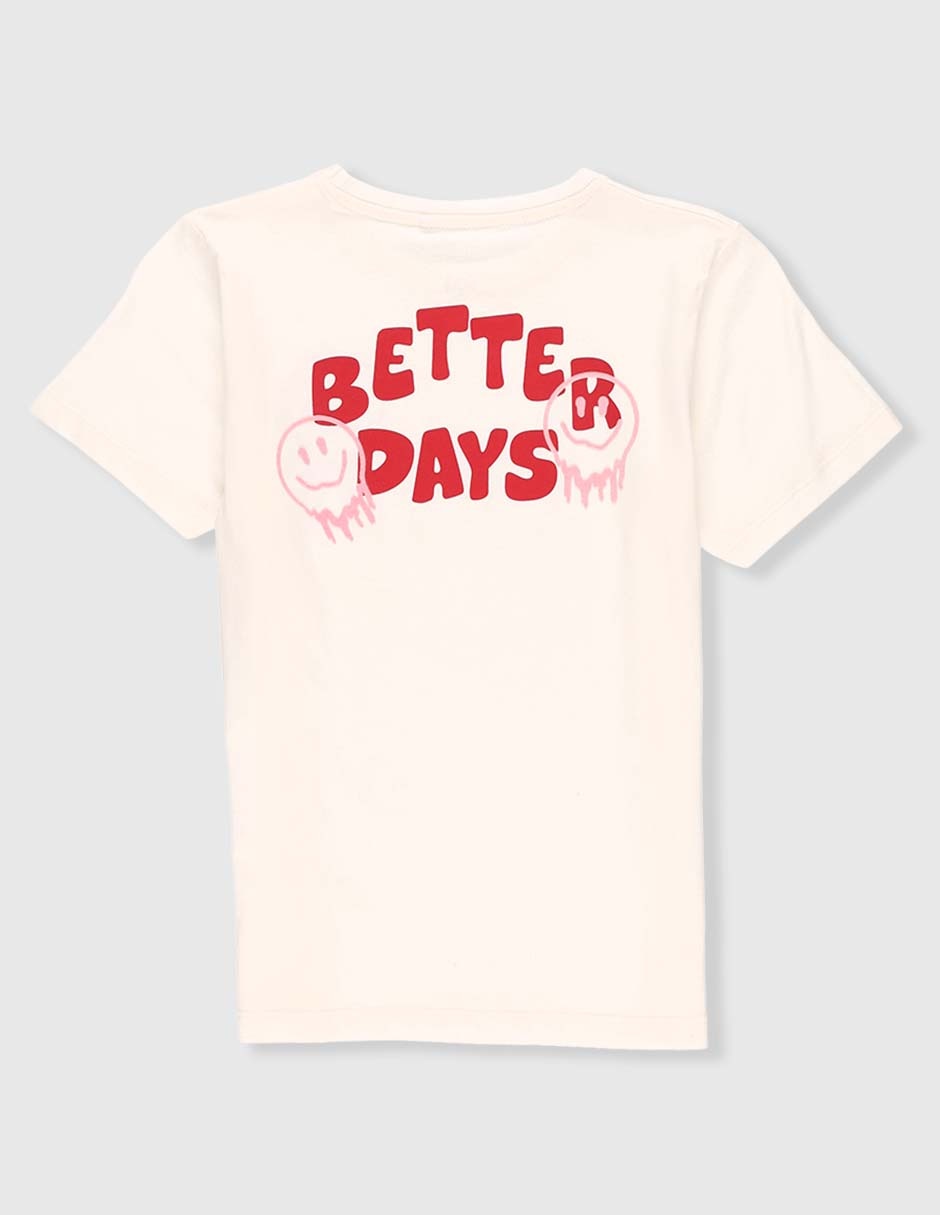 PLAYERA NAME IT 132, 7-8 AÑOS, NATURAL