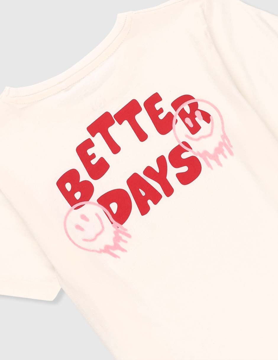 PLAYERA NAME IT 132, 7-8 AÑOS, NATURAL