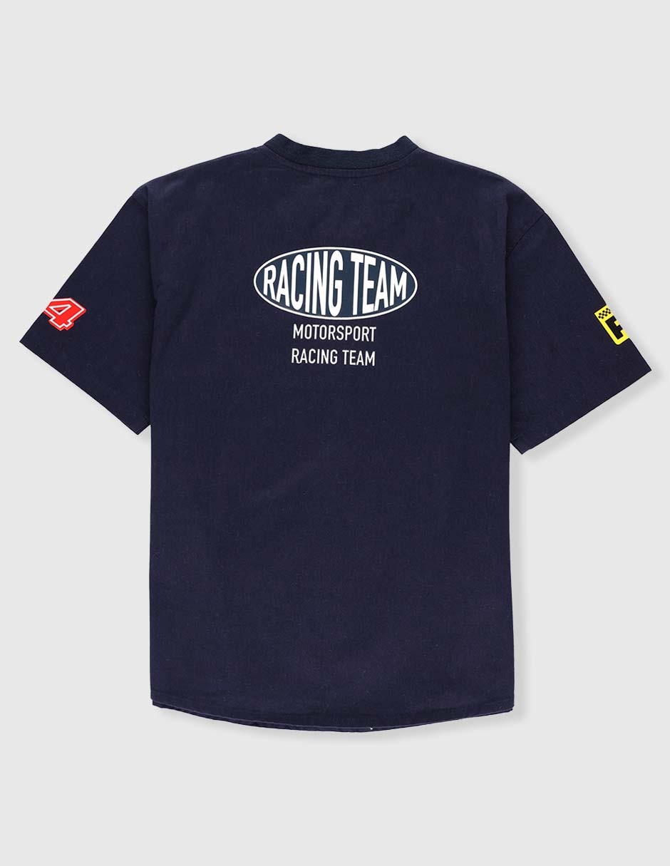 Playera tipo polo Racing team de algodón para niño 2
