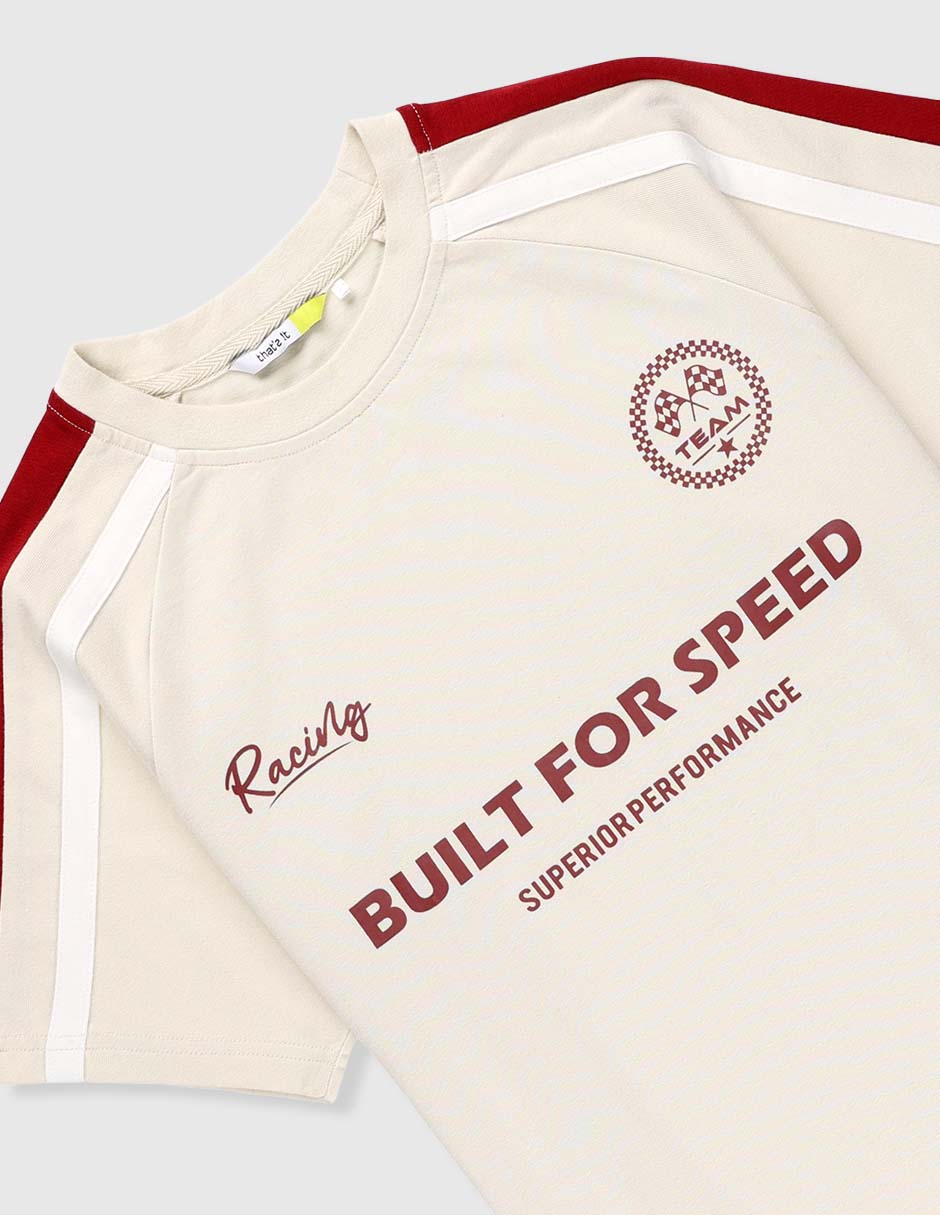 Playera manga corta para niño 4