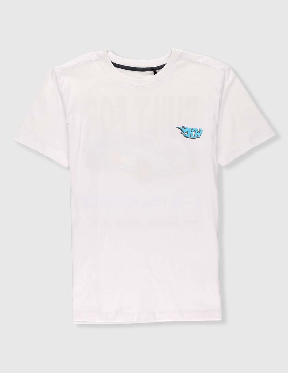 Playera Hot Wheels manga corta para niño Playera Hot Wheels manga corta para niño