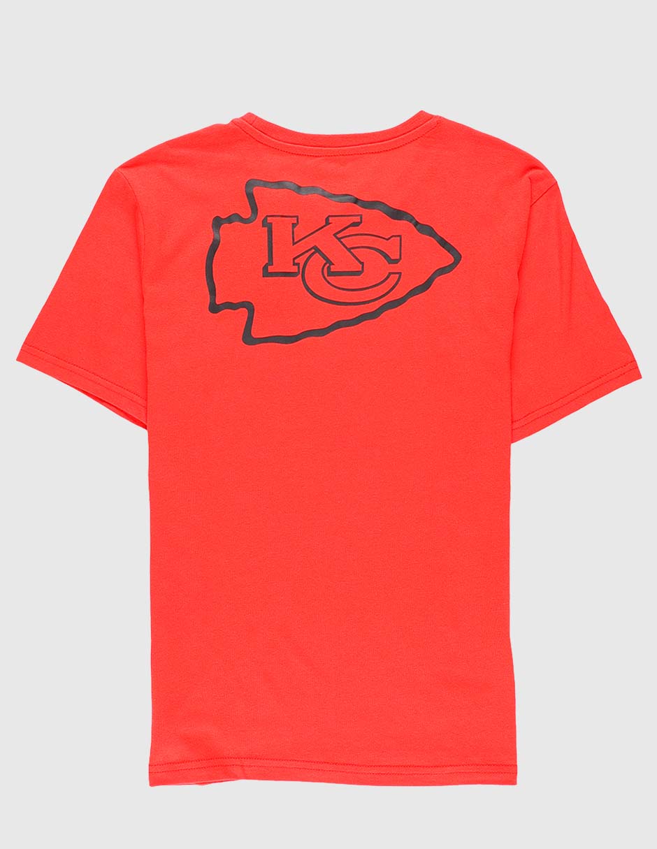 Playera Kansas City Chiefs manga corta para niño 2