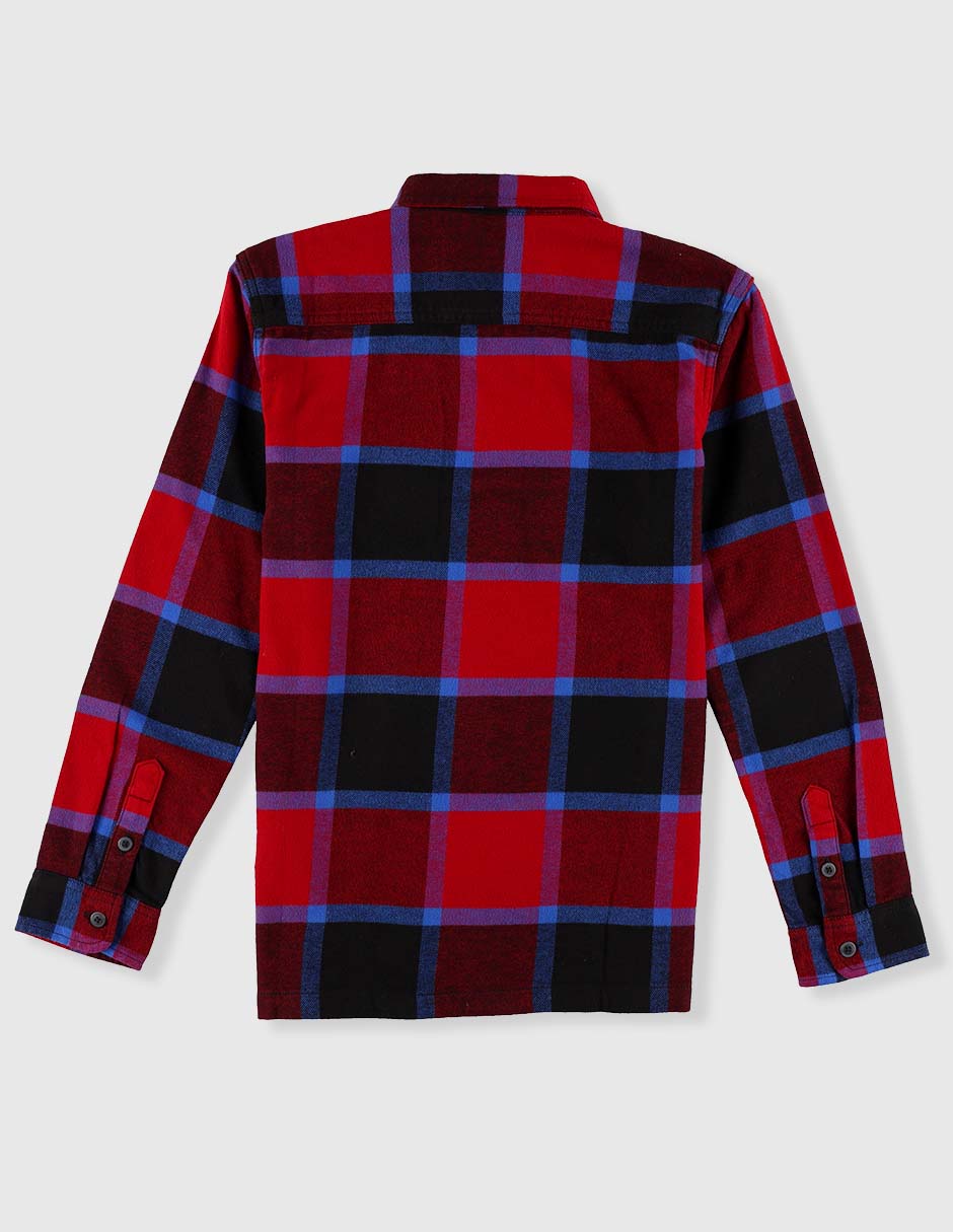 Camisa casual de algodón manga larga para niño 2