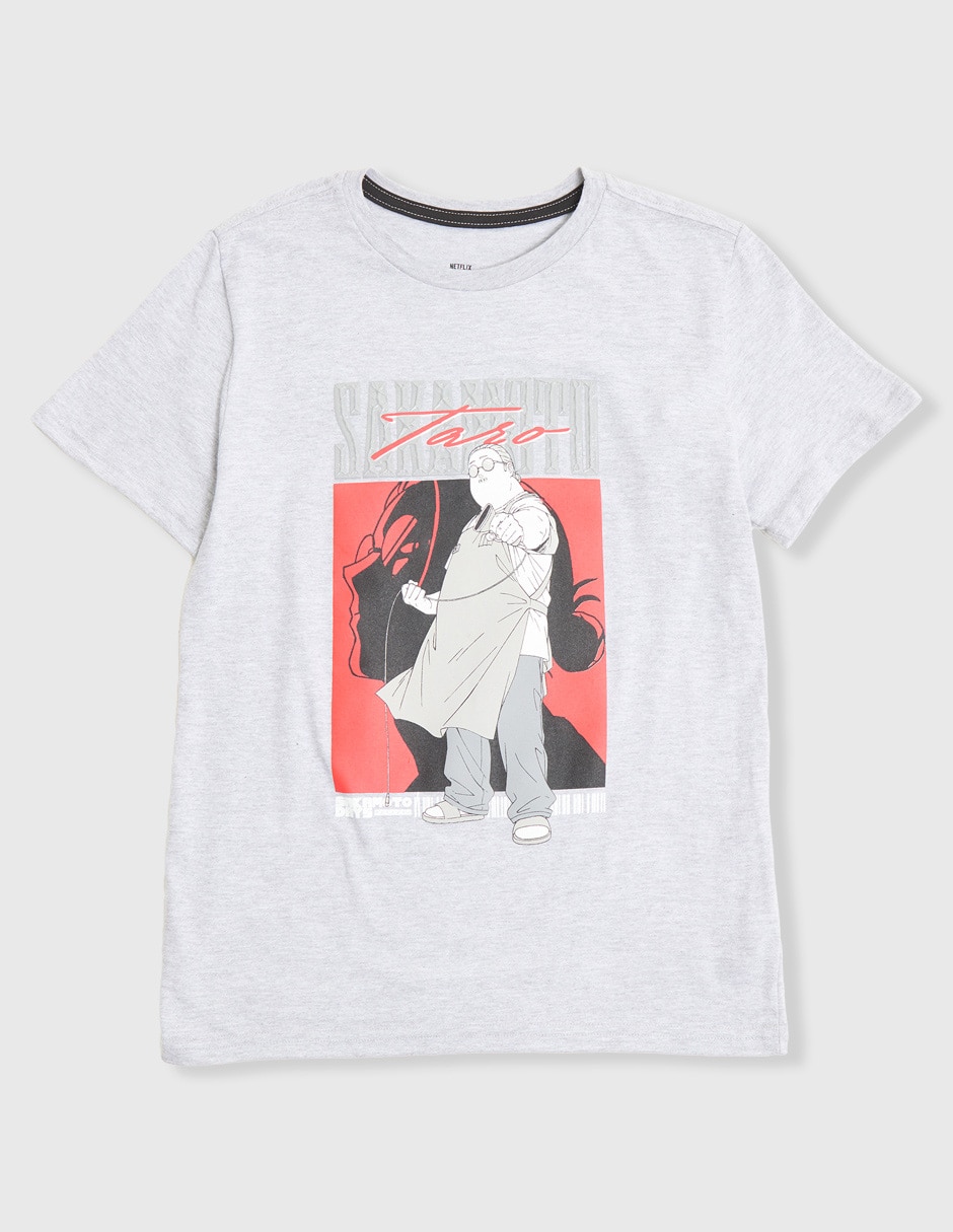 Playera Taro Sakamoto Days manga corta para niño