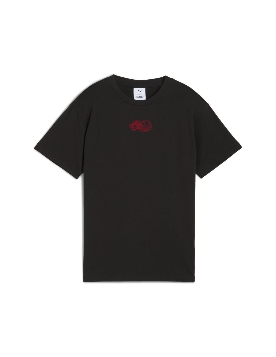 Playera Puma X Sonic Relaxed Graphic Tee manga corta para niño Playera Puma X Sonic Relaxed Graphic Tee manga corta para niño