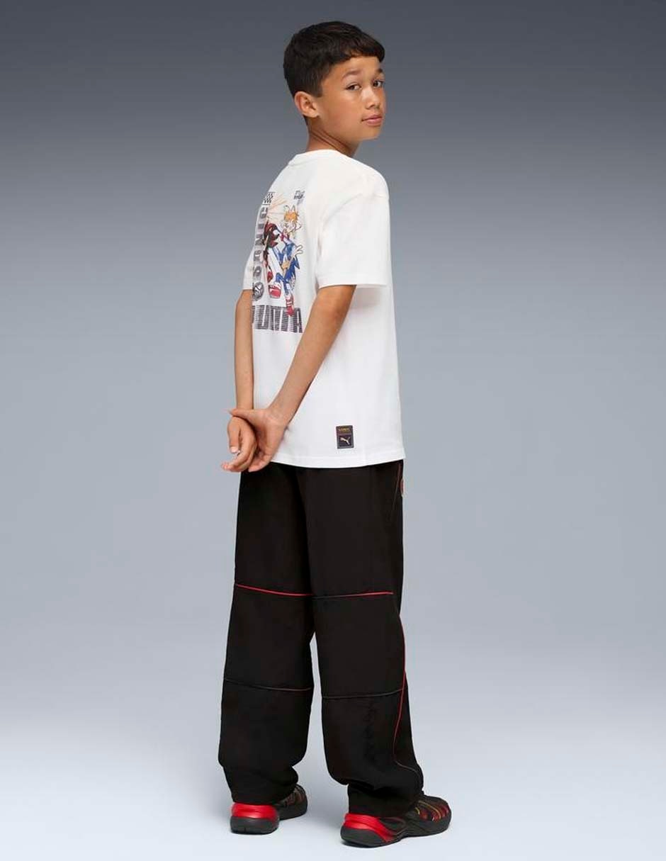 Playera Sonic manga corta para niño 5