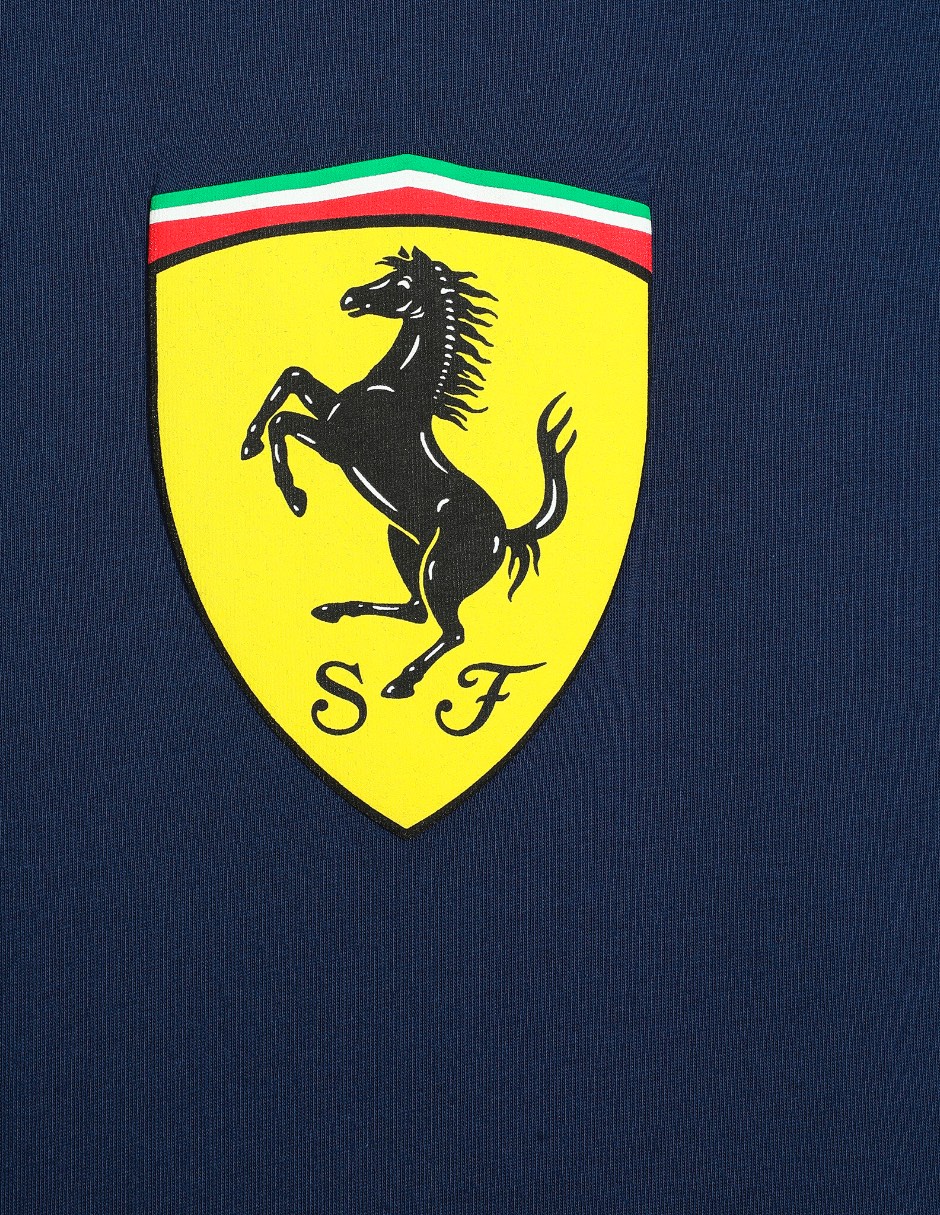 Playera Ferrari manga corta para niño 3