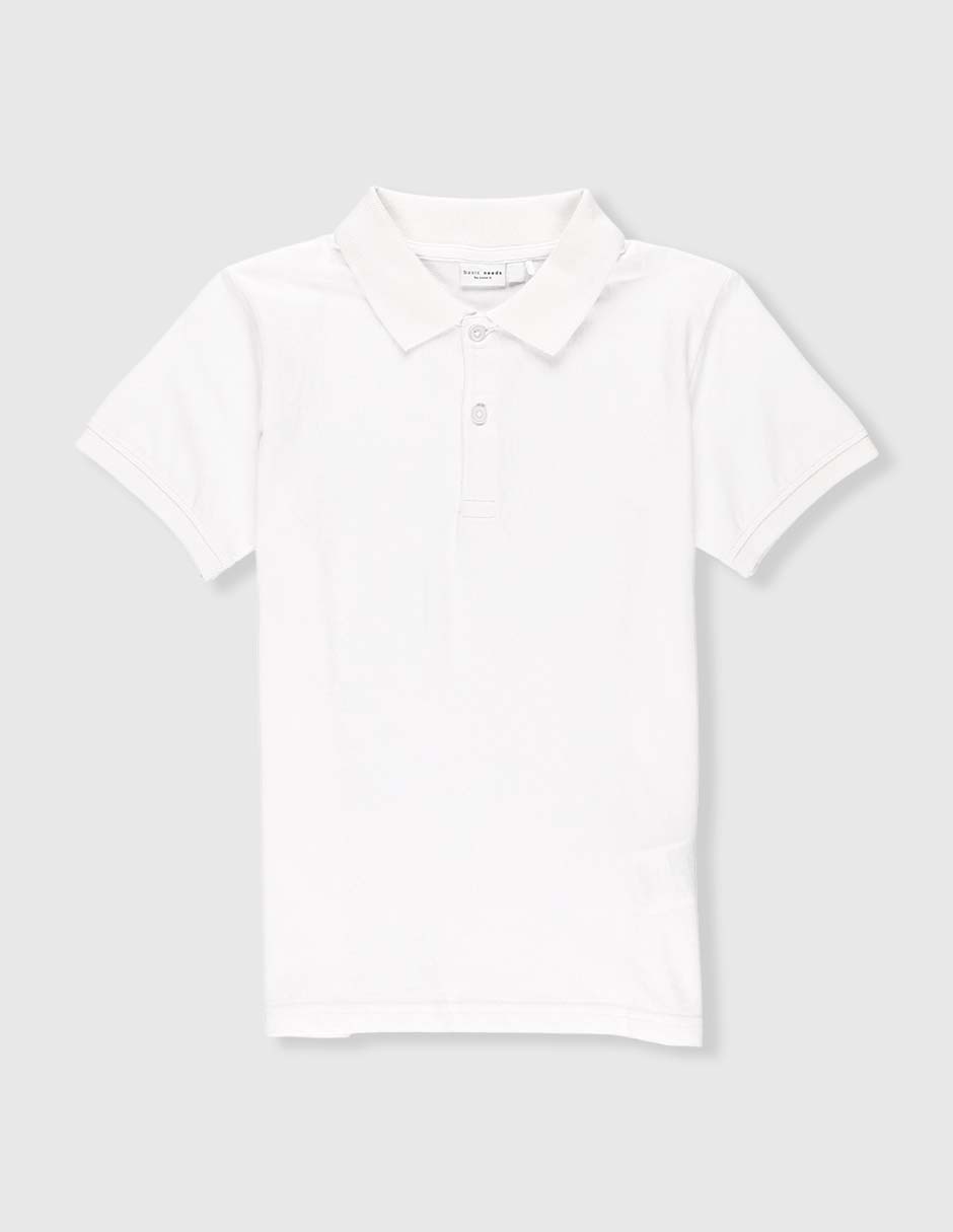 Playera tipo polo para niño Playera tipo polo para niño