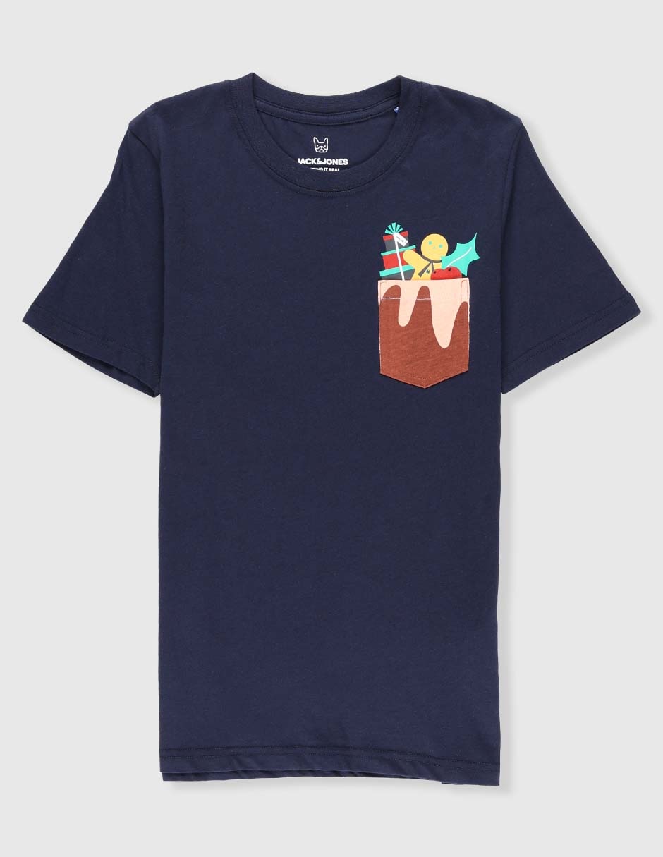 Playera Jack & manga corta para niño