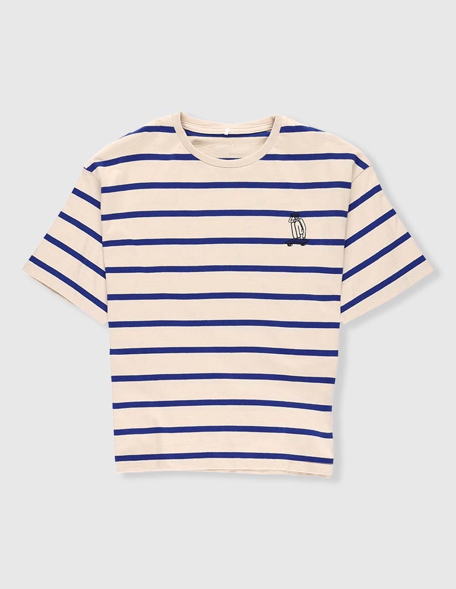 Playera manga corta para niño