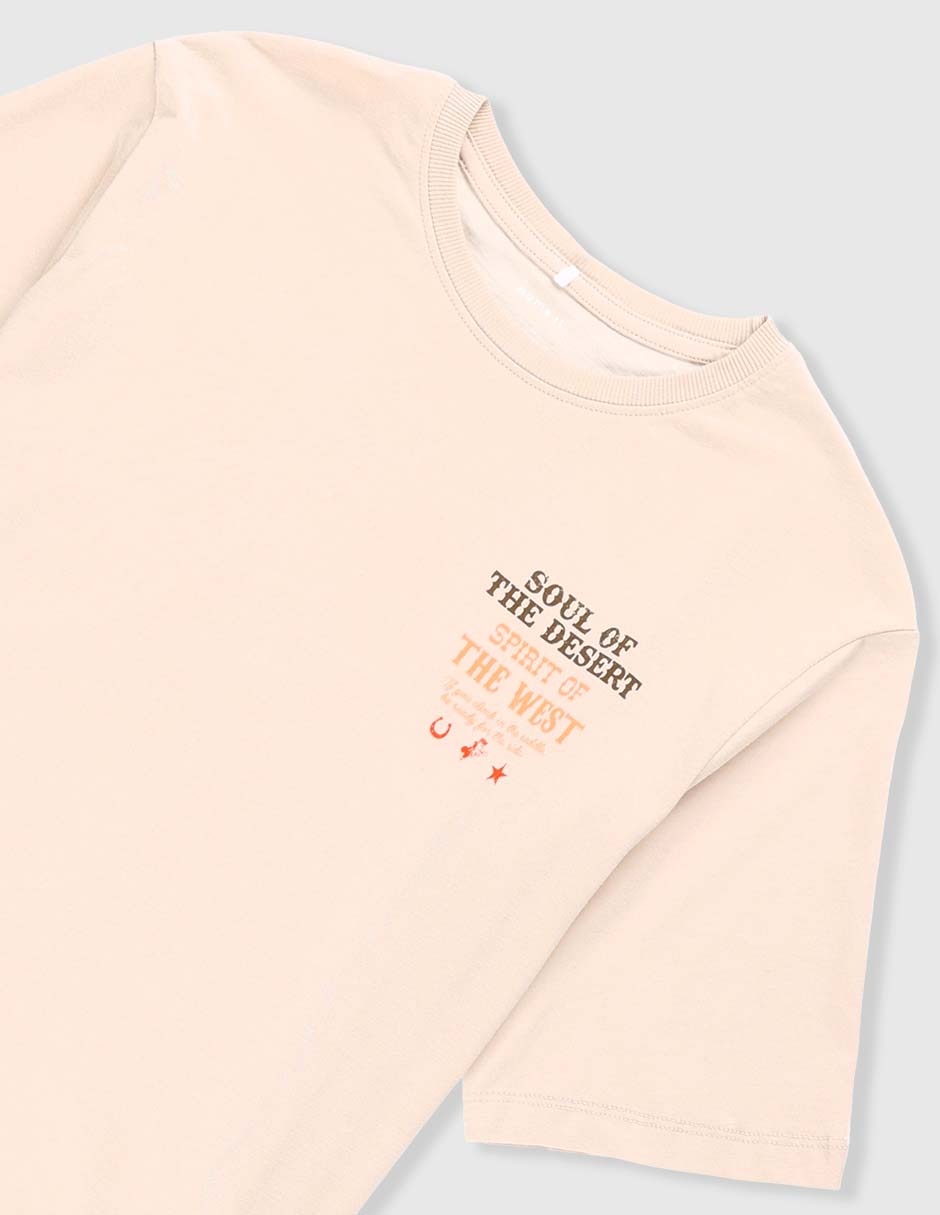 Playera Name It manga corta para niño