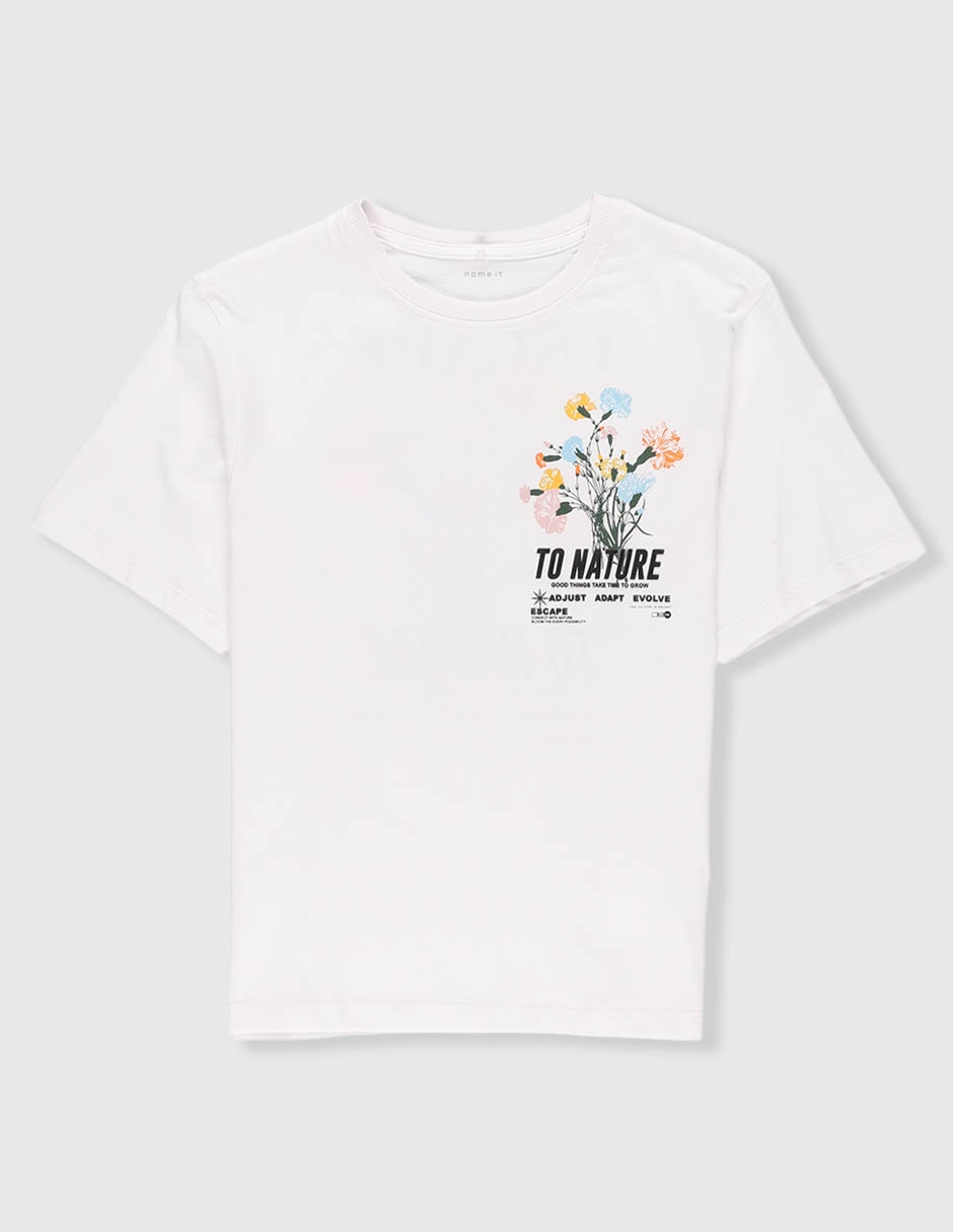 Playera manga corta para niño Playera manga corta para niño