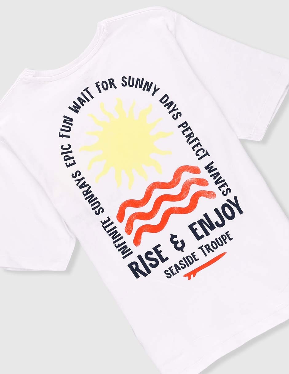 Playera manga regular para niño 4