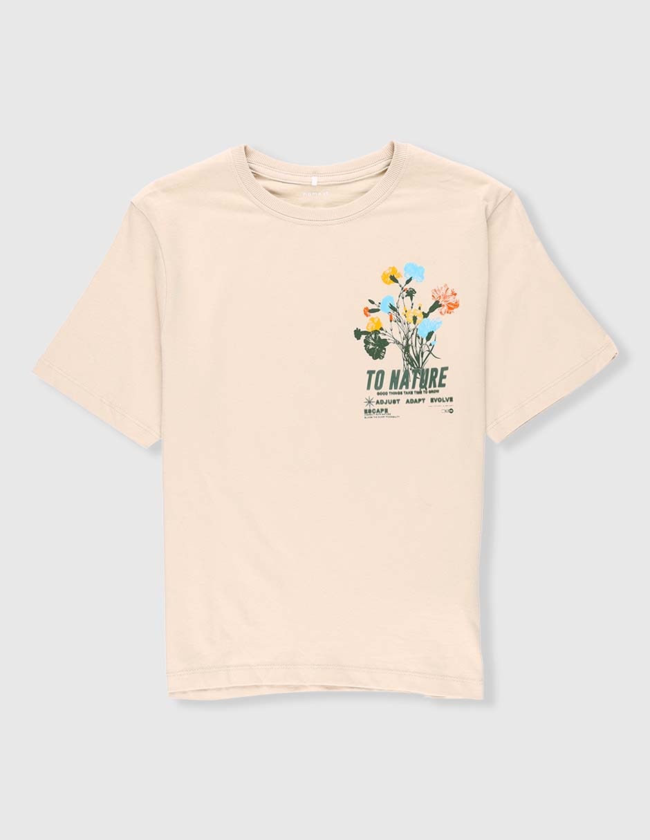 Playera manga corta para niño Playera manga corta para niño