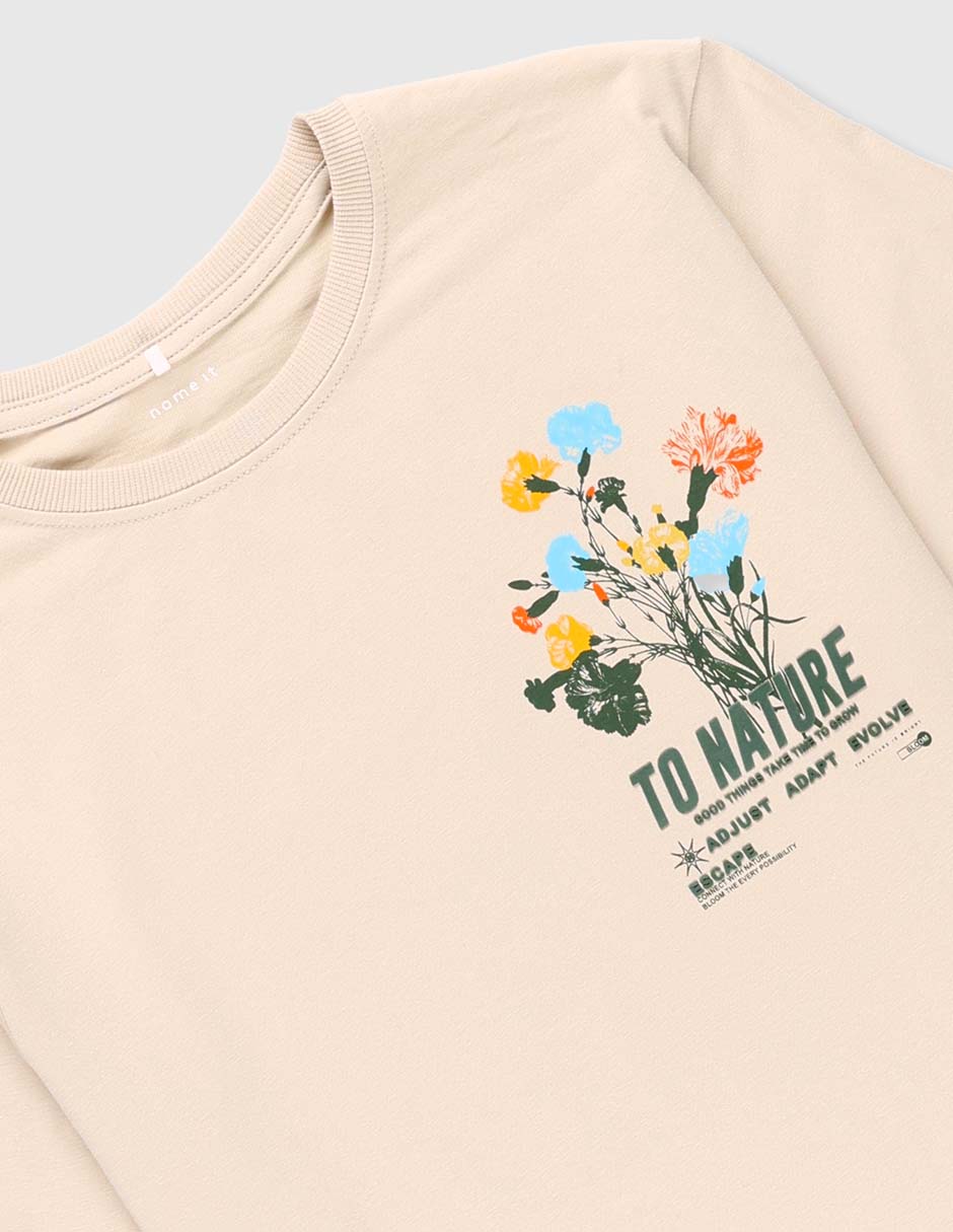 Playera Name It manga corta para niño
