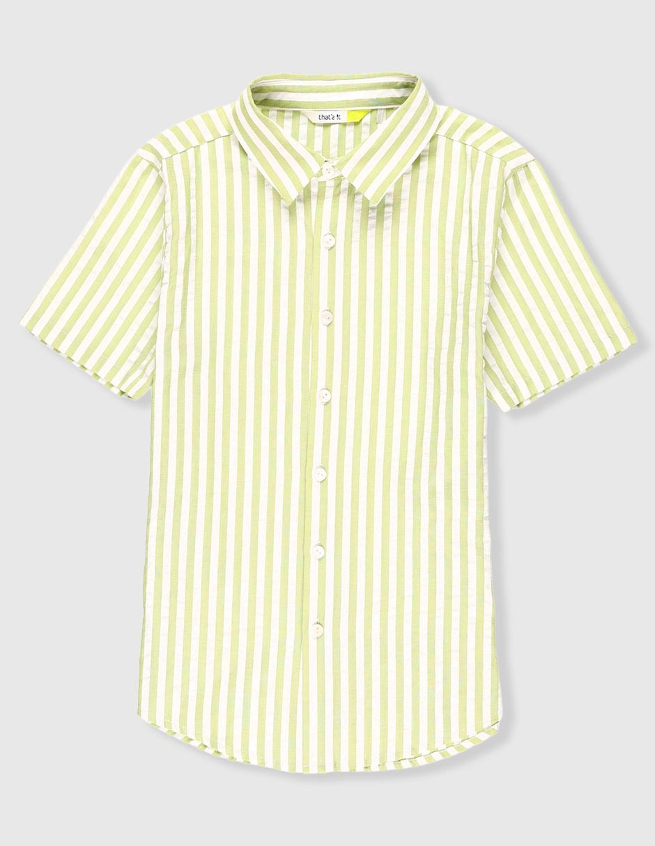 Camisa casual manga corta para niño Camisa casual manga corta para niño