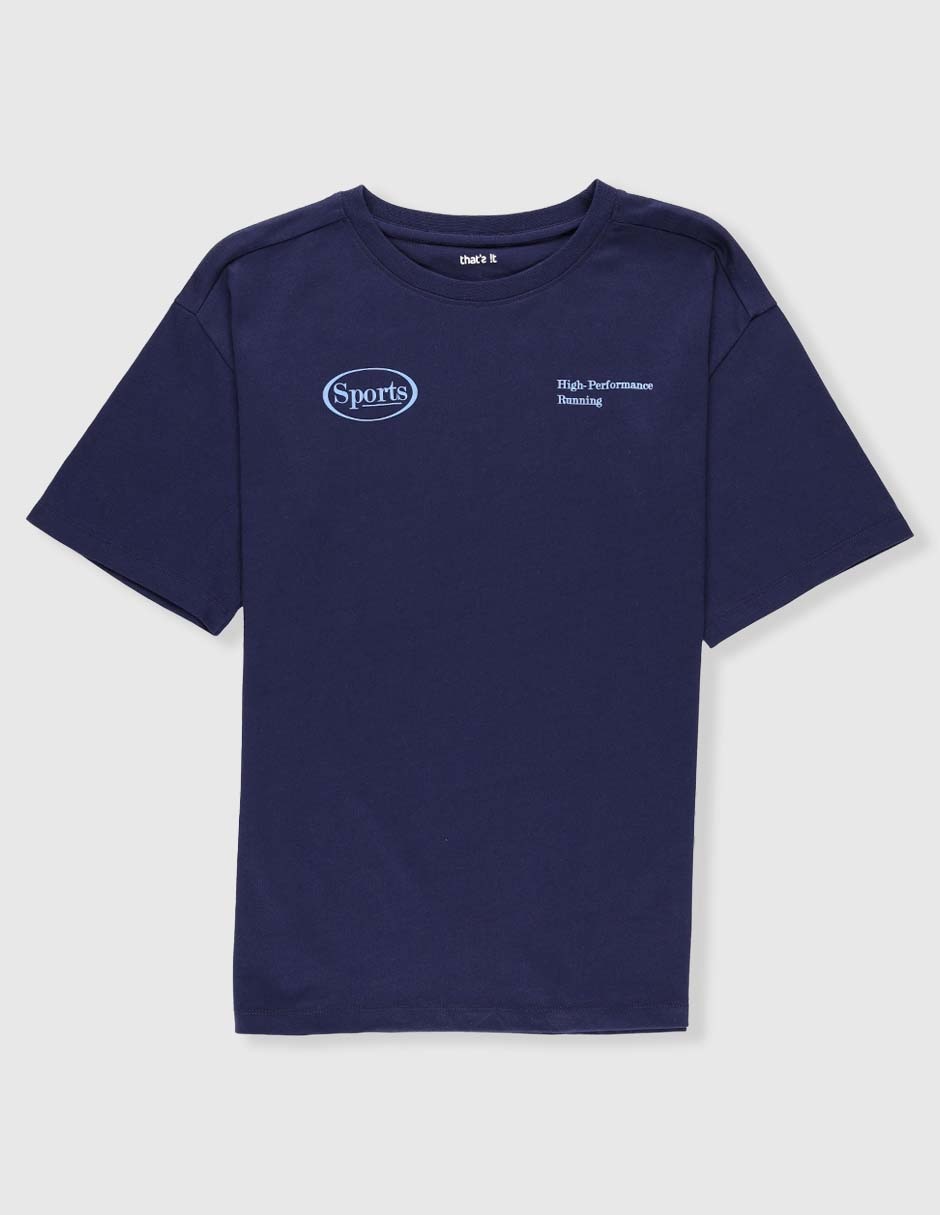 Playera High - Performance Running manga corta para niño