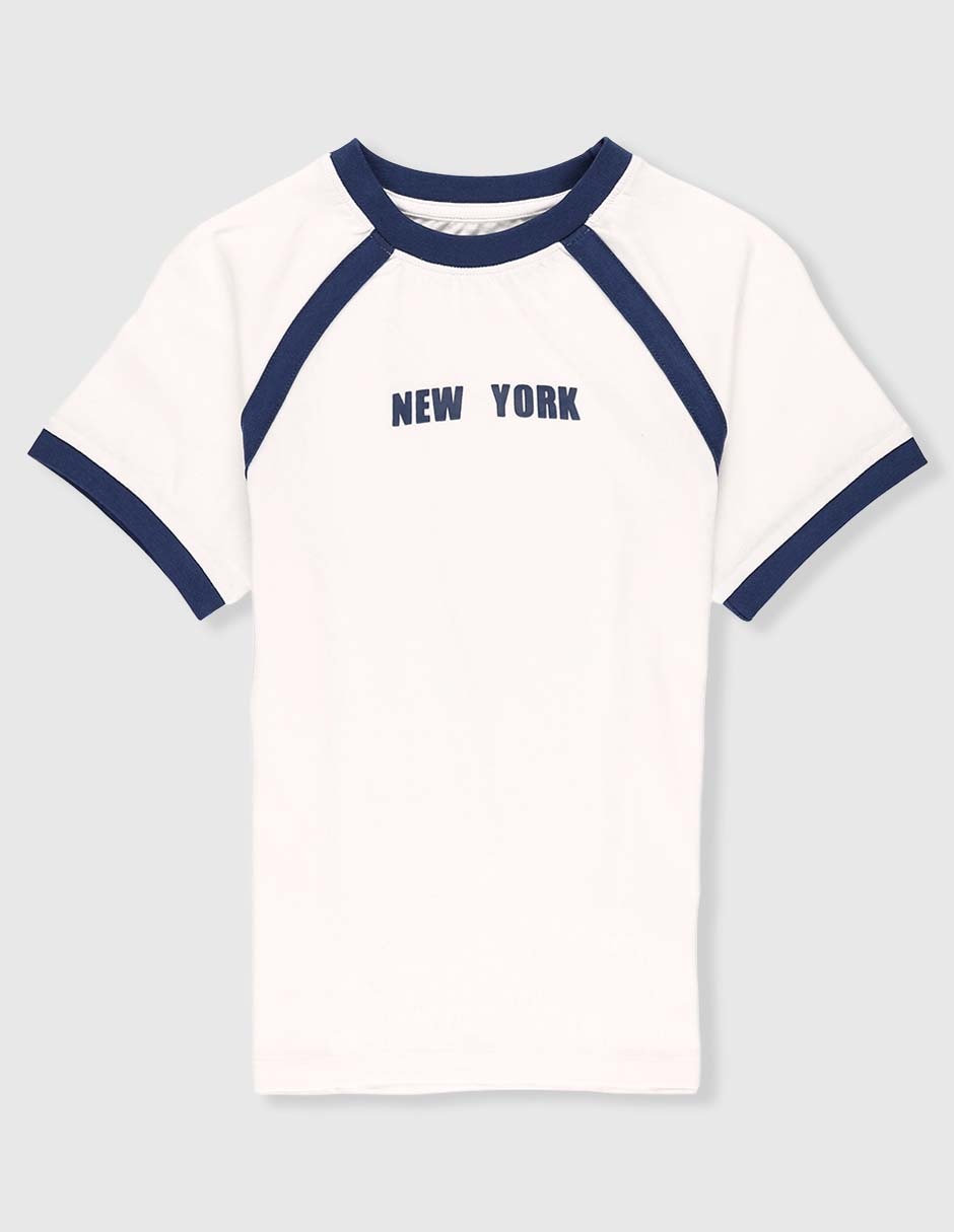 Playera manga corta para niño Playera manga corta para niño