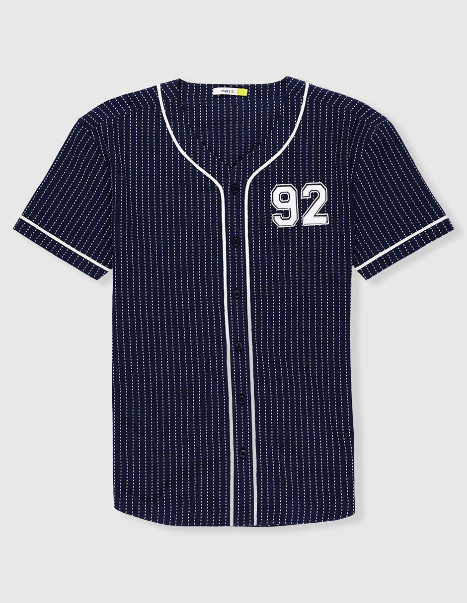 Camisa casual de algodón manga corta para niño