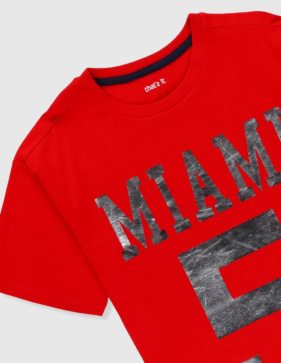 Playera manga corta para niño 4