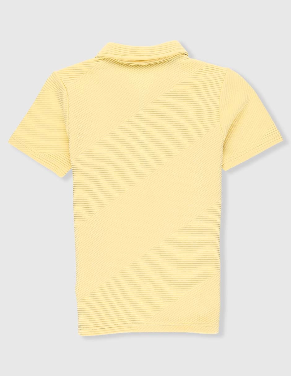 Playera tipo polo That's It de algodón para niño
