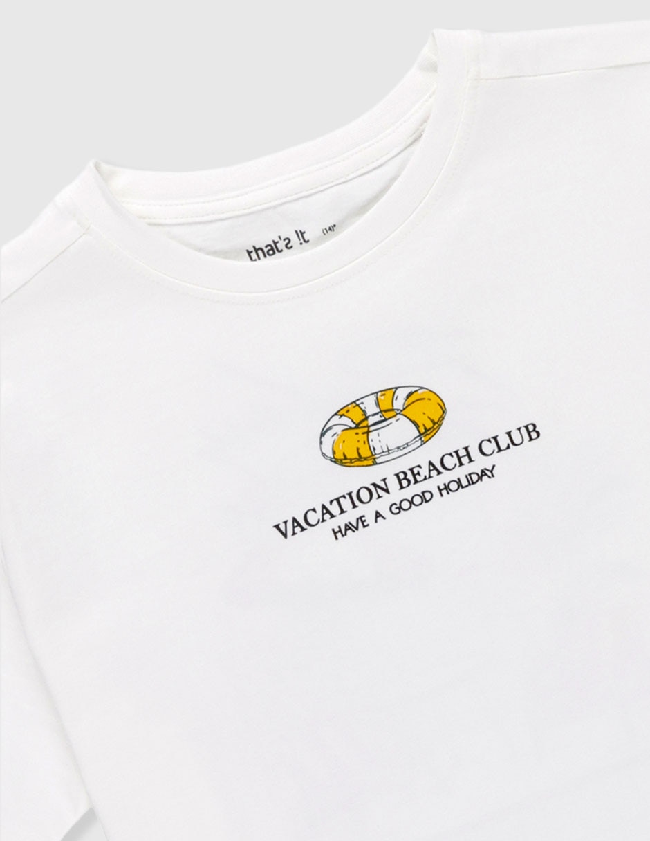 Playera manga corta para niño 3