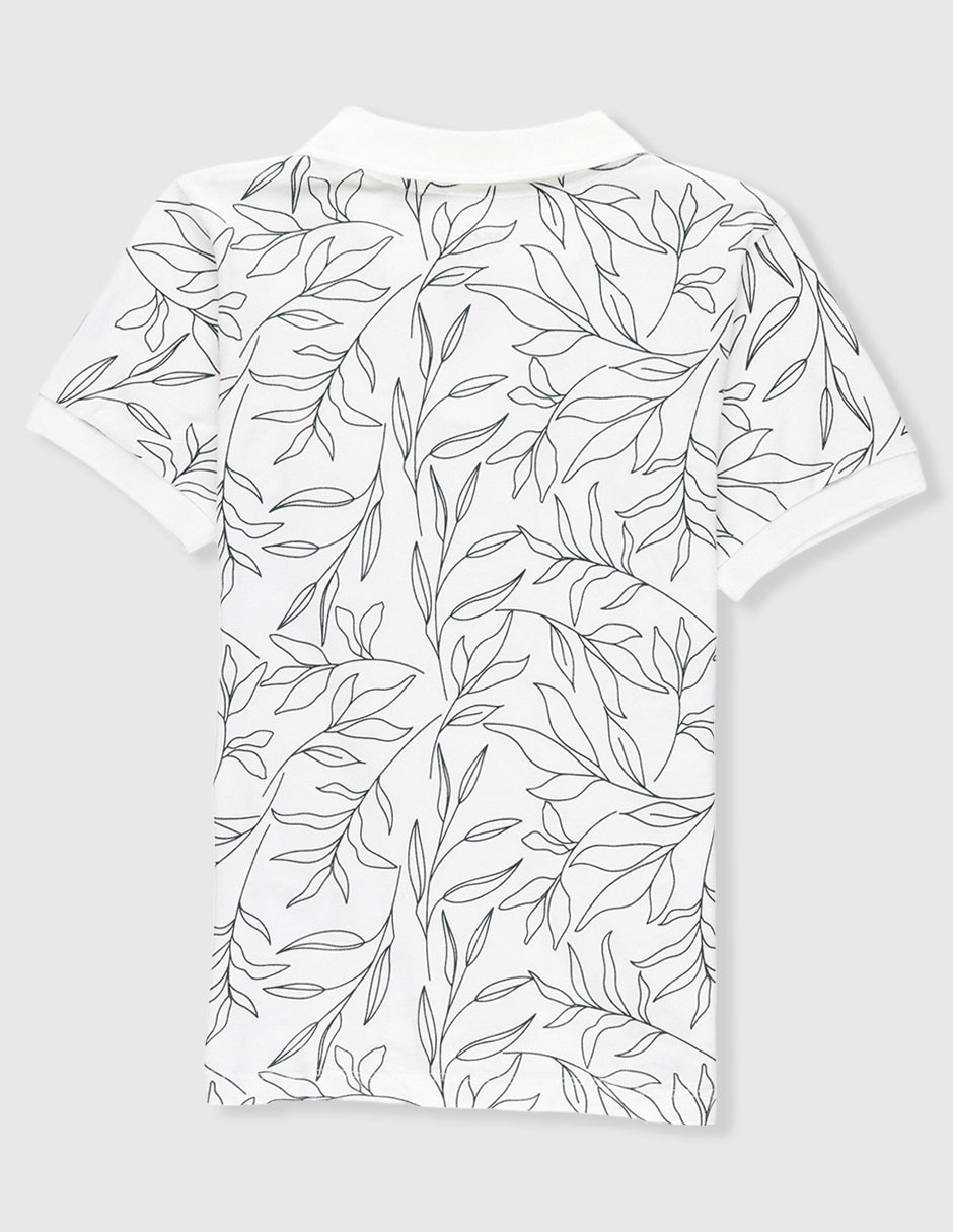 Playera tipo polo para niño 2