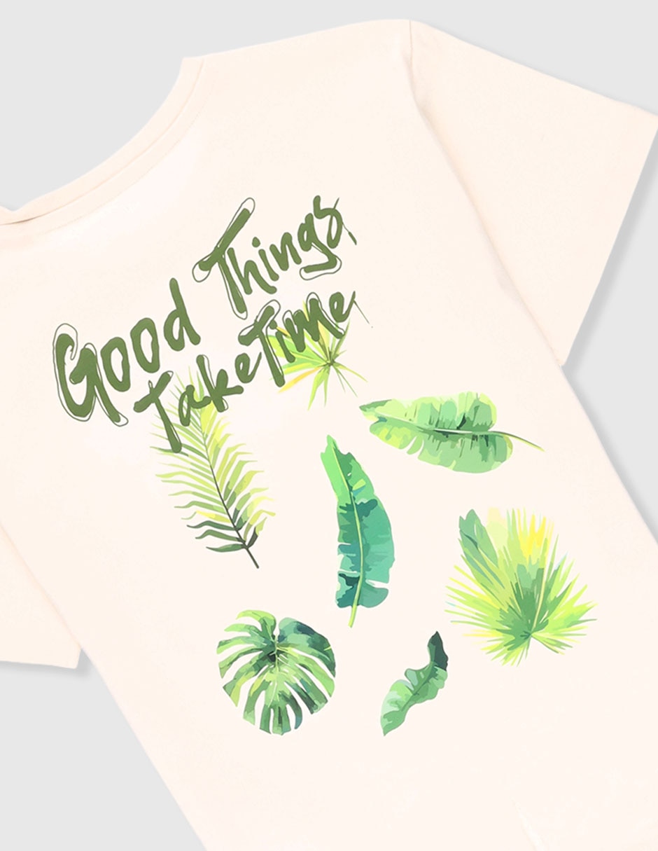Playera manga corta para niño 4