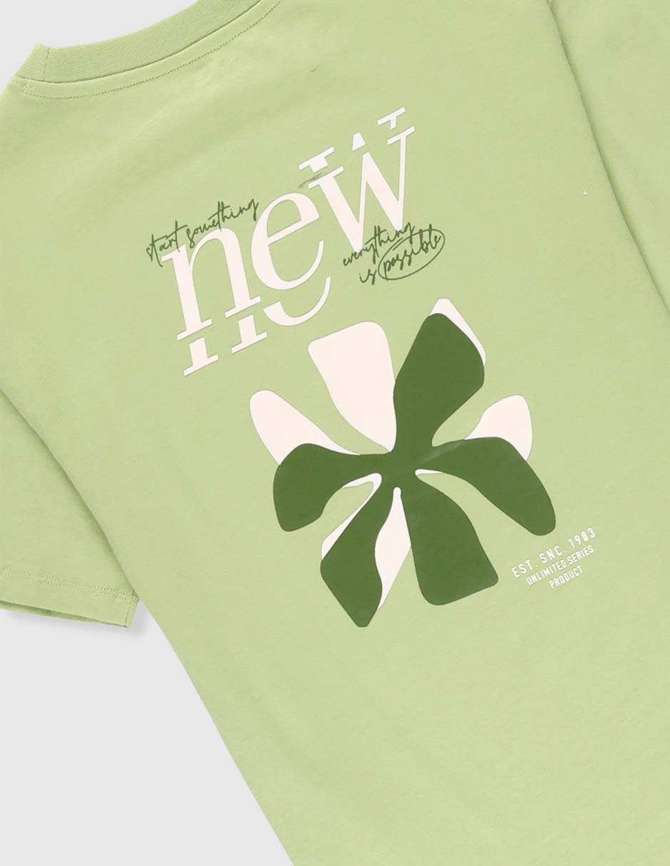 Playera manga corta para niño 4