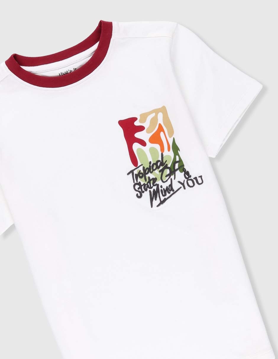 Playera manga corta para niño 4