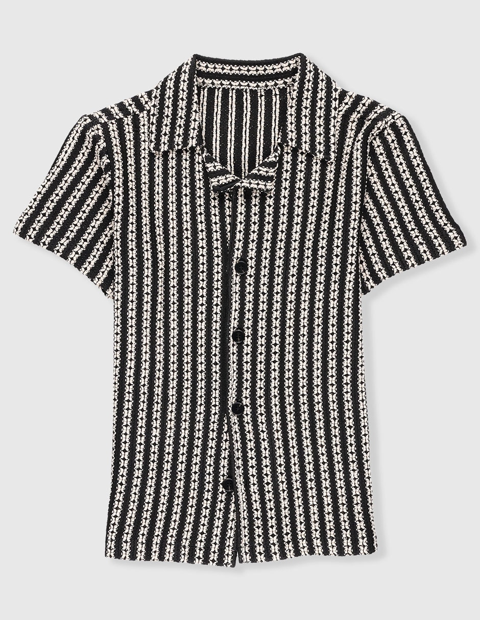 Camisa casual manga corta para niño Camisa casual manga corta para niño