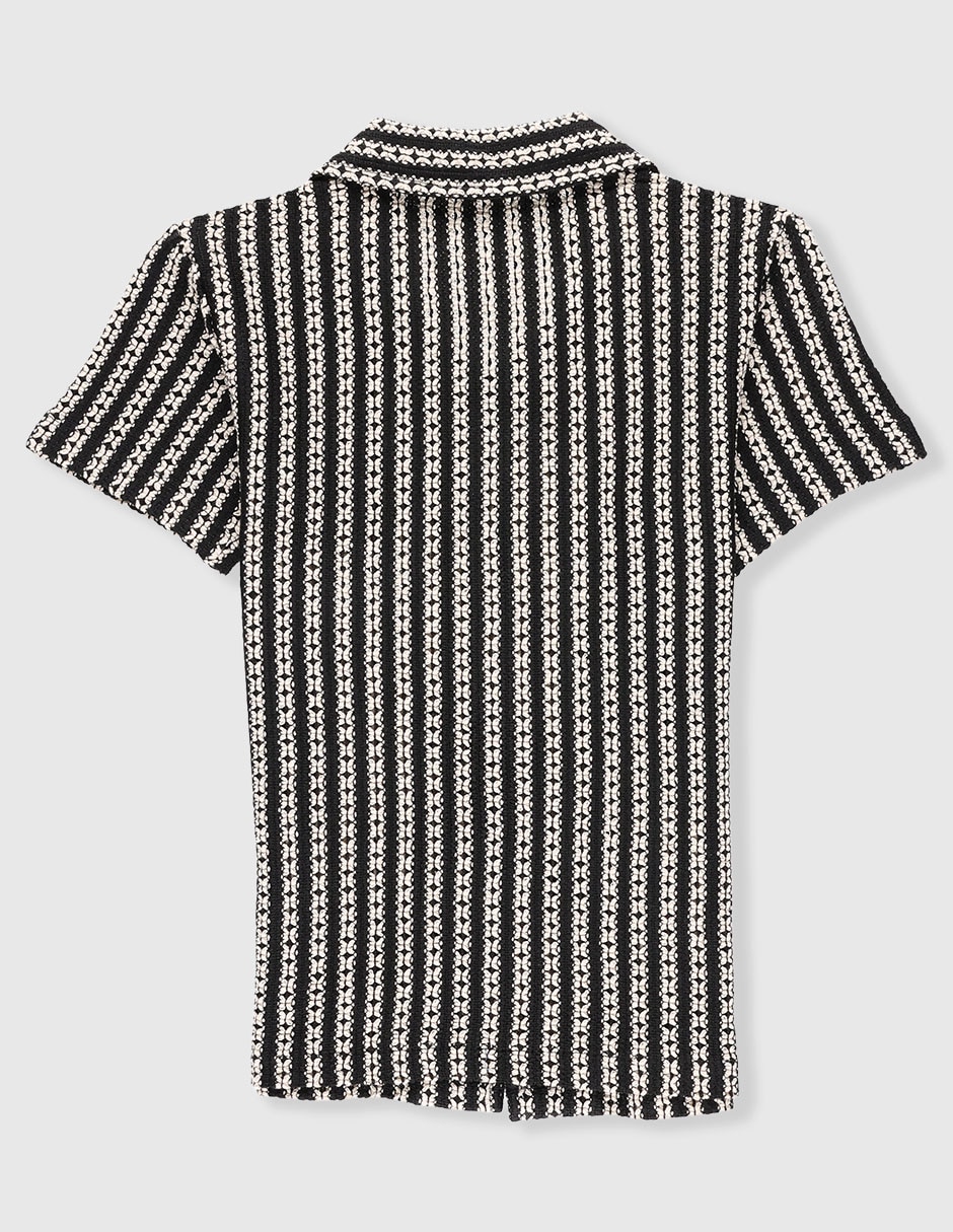 Camisa casual manga corta para niño 2