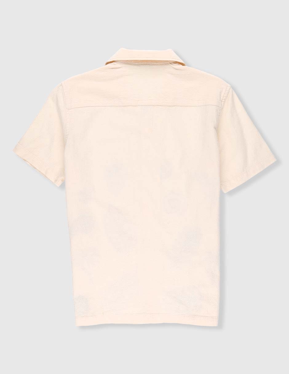 Camisa casual de algodón manga corta para niño 2