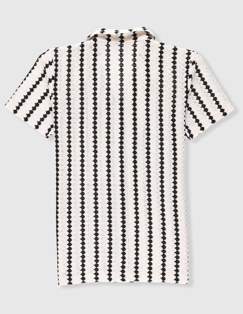 Camisa casual manga corta para niño 2