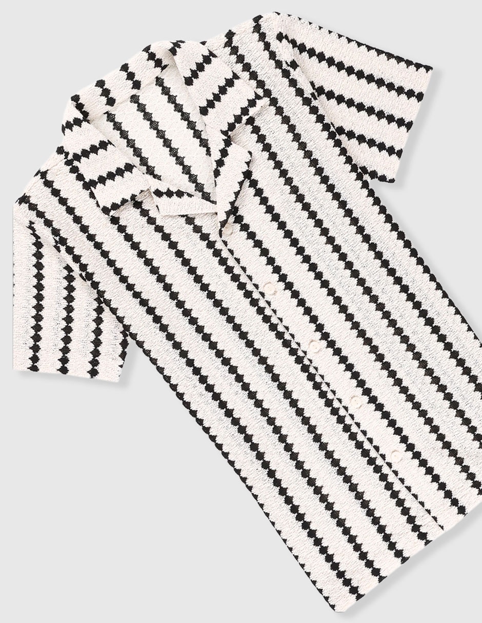 Camisa casual manga corta para niño 4