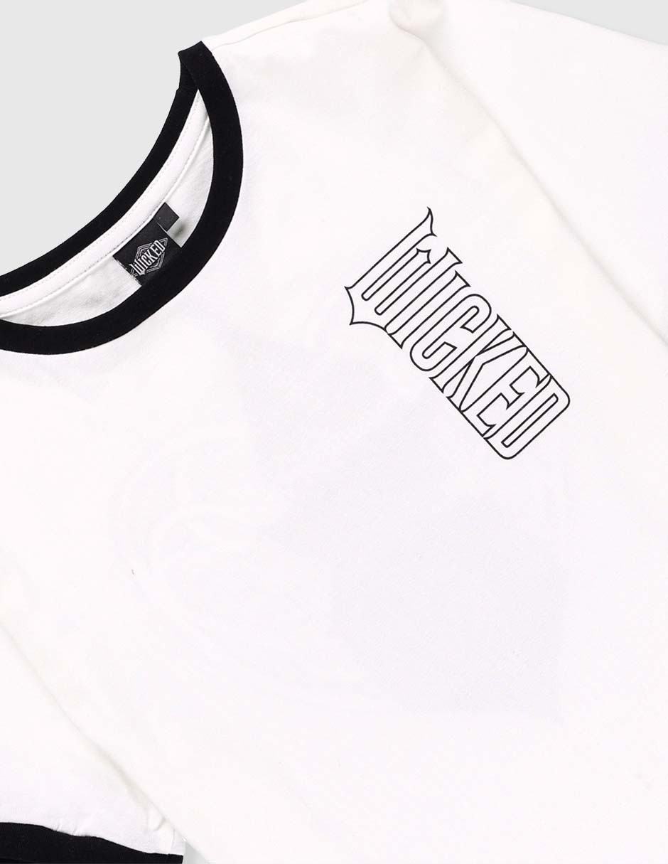 Playera Wicked manga corta para niño 3