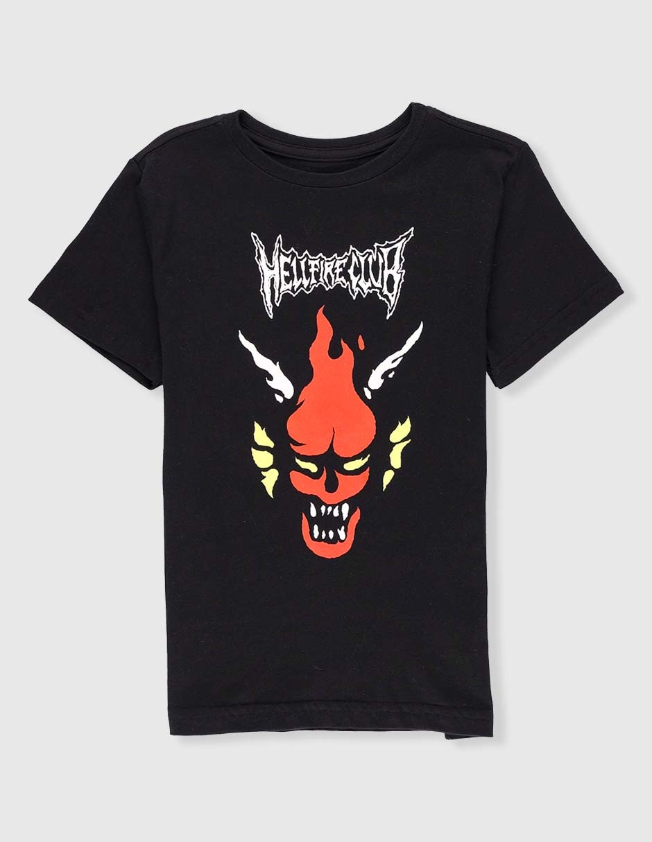 Playera Stranger Things manga corta para niño 1