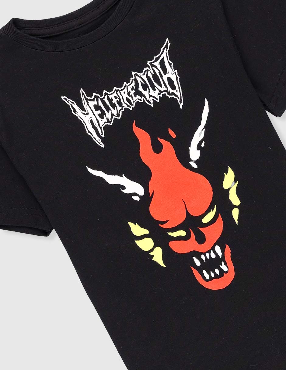 Playera Stranger Things manga corta para niño 3