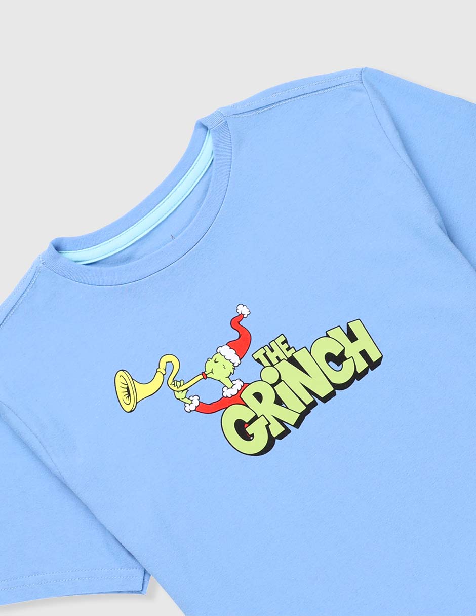 Playera Grinch manga corta para niño 3