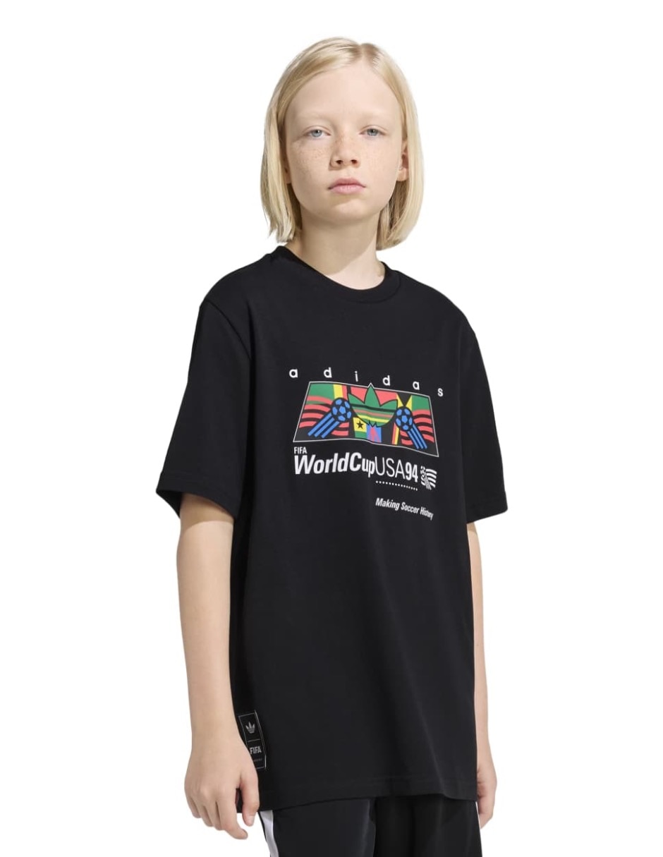 Playera manga corta para niño