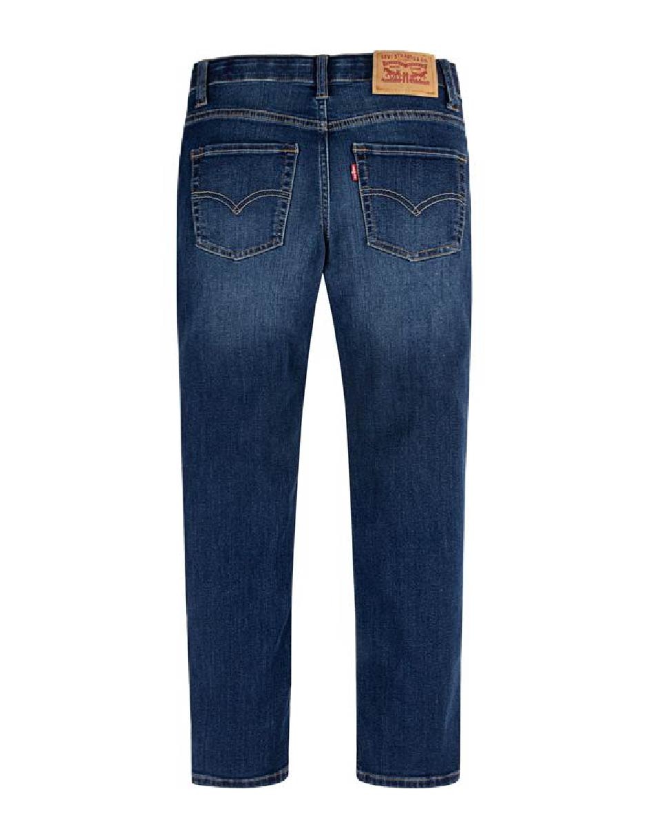 Jeans slim 81C751-M2J lavado obscuro para niño 2